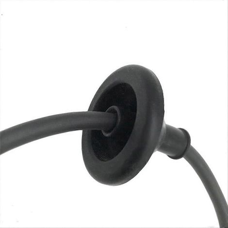 Lot de 12 pinces à cheveux sans pli, pinces plates pour cheveux bouclés, pinces de coiffure pour maquillage, coiffure et lavage du visage (noir) (1/5)