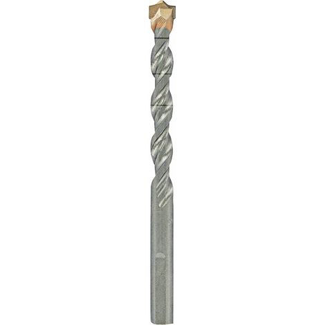 Foret bétons -Plaquette carbure pointe de centrage -Queue cylindrique 3 méplats / L: 60 Ø: 3 TIVOLY - 10960520300 (1/2)