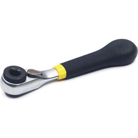 Chiave a cricchetto da 1/4" con sgancio rapido – Cacciavite manuale regolabile per viti e tenditori, acciaio temprato, 180 mm