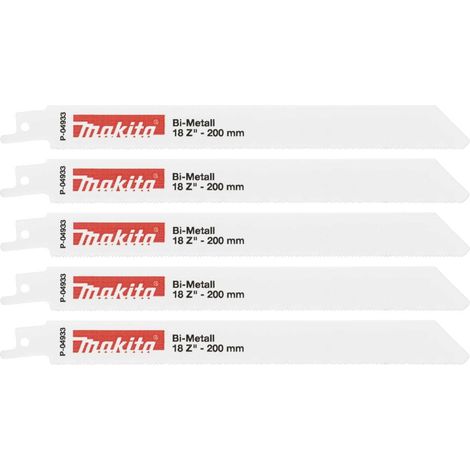 Makita P-04933 Recipro Blade BIM 200/18Z