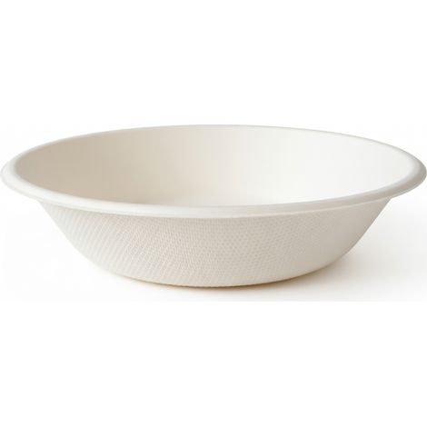 Bol en papier blanc jetable 460 ml, 6 pouces