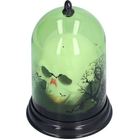Veilleuse LED d'Halloween, lampe innovante à dégradé de couleurs pour la décoration de maison hantée, PropsSkull (1/5)