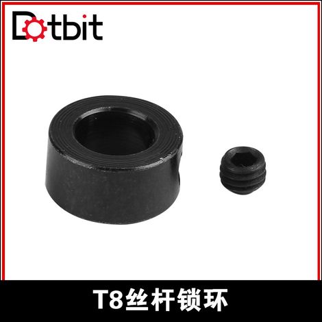 Accessoires pour imprimante 3D Openbuilds : Collier de verrouillage, bloc de verrouillage de vis-mère T8, colonne d'isolation (1/4)
