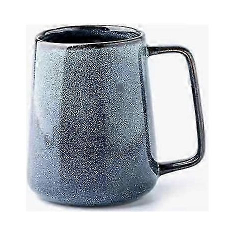 Mug à café en céramique de grande capacité (700 ml), avec anse dorée. (1/5)