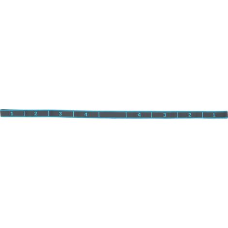 Sangle d'étirement yoga femme fitness, élastique haute résistance, bande multi-boucles d'exercice (Bleu Gris) (1/5)