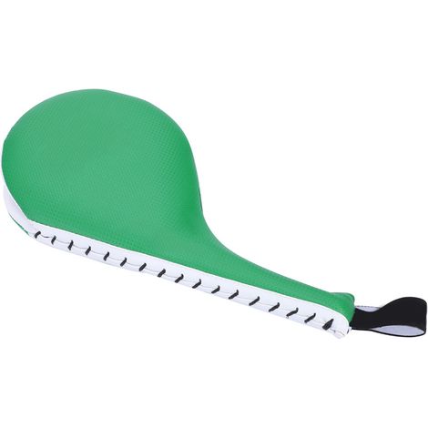 Cible d'entraînement de boxe, taekwondo, karaté, coups de pied et de poing, coussinet en mousse PU souple pour enfants (vert) (1/5)