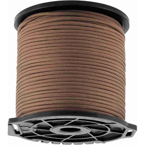 Bobine multifonctionnelle d'extérieur, corde en paracorde 9 brins, épaisseur 4 mm, corde à linge, corde à vent pour tente, corde d'escalade (1/2)