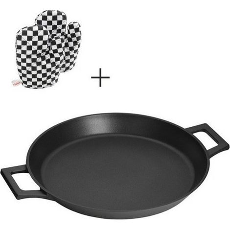SÉRIE ABSOLUT BLACK. POÊLE À PAELLA 36 CM.
