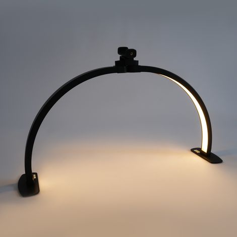 38W Halbmond Lampe für Nagel Schreibtisch geführte Nagel Schreibtisch Lampe (1/5)