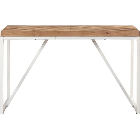 Maison Exclusive - Table à manger 120x60x76 cm Bois massif d'acacia et de manguier