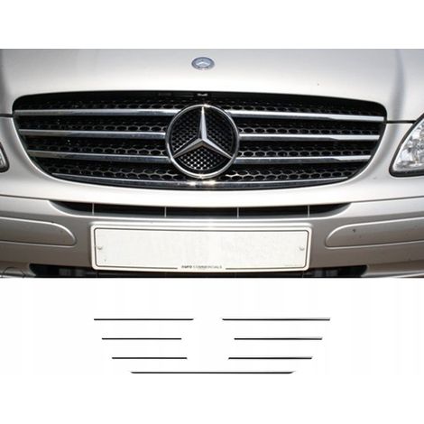 Mercedes Vito Viano W639 Chrom-Kühlergrillleisten (1/5)