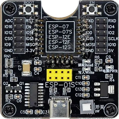 Geeignet für ESP8266 Entwicklungsboards, Testprogrammierer, Socket-Downloader und ESP8266 Programmier- und Debugging-Tools (für ESP01S und ESP8266).