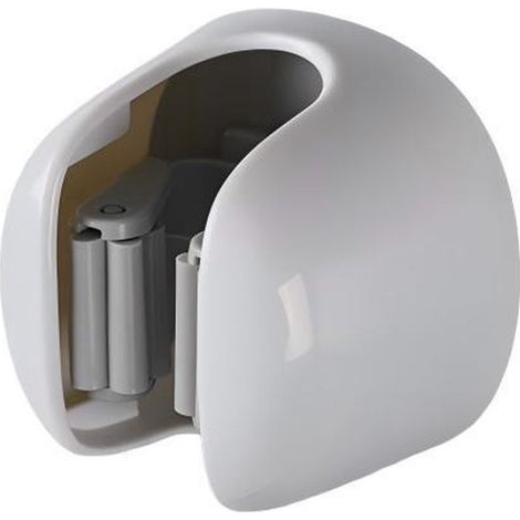 Juego de 2 piezas: soporte para escobas y fregonas, estante de pared, ideal para guardar cepillos, fregonas y escobas. (1/5)