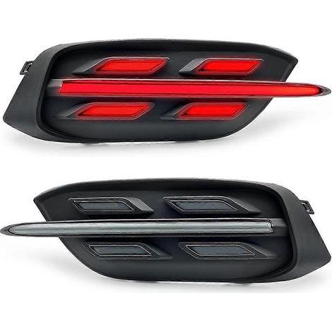 LED-Reflektor-Rückleuchten für Honda Civic 2016-2020: Bremslichter, dynamische Blinker. (1/5)