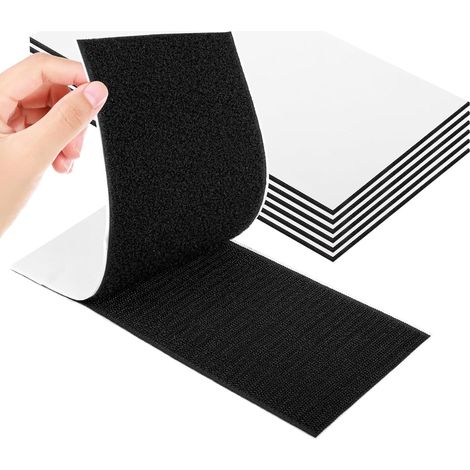 bandes auto agrippantes résistantes pastilles adhésives double face extra larges rubans adhésifs très résistants 100 mm 200 mm (1/5)