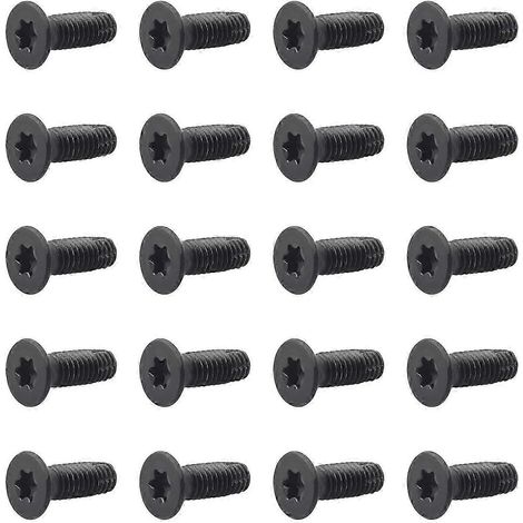20 vis Torx compatibles avec les boulons de porte et les vis de charnière de pare-brise des Jeep Wrangler 76-86 CJ, 87-95 YJ et 97-06 TJ (1/5)