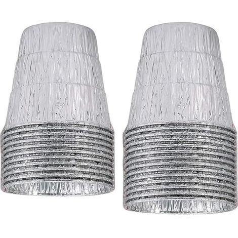 Lot de 25 doublures de seau à graisse pour Traeger Pro Series pour barbecues Green Mountain faciles à nettoyer (1/5)