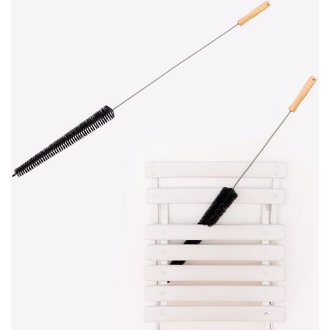 Brosse pour radiateur - 72 cm x 5 cm Flexible sans perte - Idéale pour nettoyer les radiateurs à panneau plat（2pcs） (1/4)
