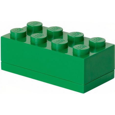 Lego®-Box, achtteilig, grün