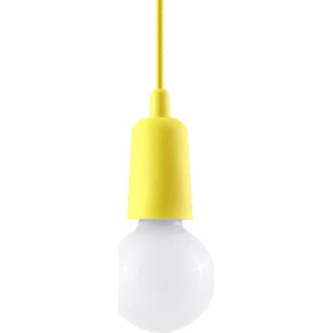 Suspension MATERO 1 jaune Pure Lume E27 plastique IP20 (1/5)