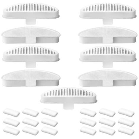 9er-Pack Ersatzfilter und 18er-Pack Filterschwämme für 2-Liter-Automatik-Funkbrunnen, Wasserbrunnenfilter für Haustiere (1/5)