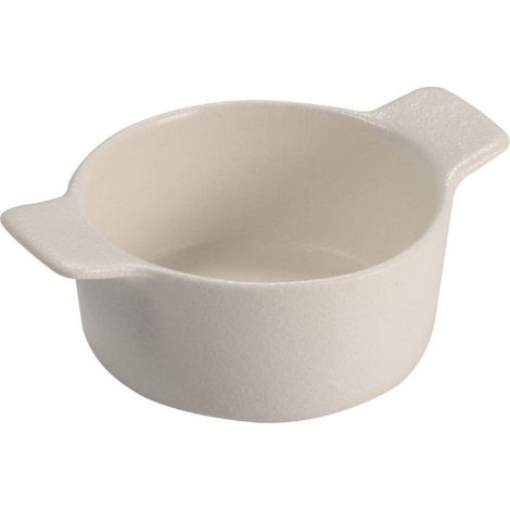 Le Coq Rupis Mini casseruola tonda set 6 stoneware Bianca 7x10 (1/2)