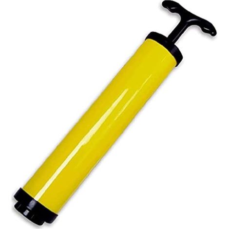 Pompe à main pour sacs de compression sous vide, pompe à air manuelle compacte, pour rangement et organisation domestique, jaune (1/5)