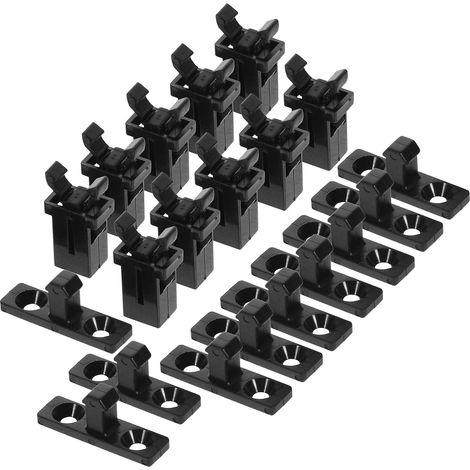 Design 10 Sets druck und stabiler Halteverschlüsse für