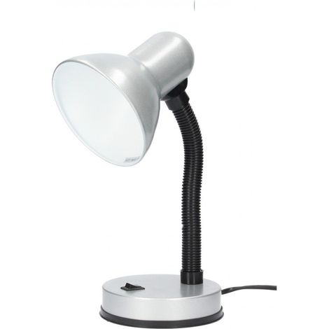 GSC 001900415  Lampada da tavolo Bell E27 grigia