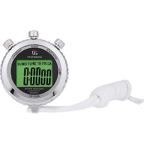 Chronomètre électronique multifonction pour le sport, grand écran, alarme (1/5)