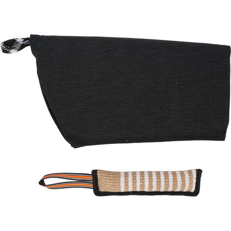 Ensemble de manchons de morsure pour chien et équipement de bâton d'entraînement pour chiens de berger allemand (1/5)