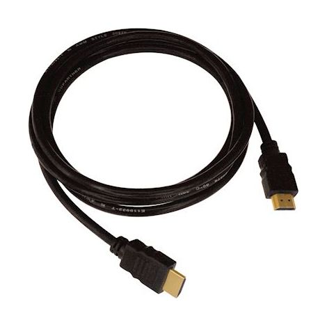 cordon vidéo hdmi - 1.4 high speed - avec ethernet a/a - 15 mètres - noir - gigamédia cordhdmi15m