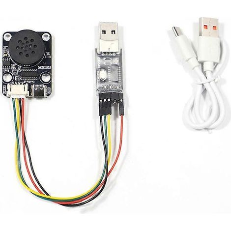 Kit de desarrollo CX-SP5T Módulo de reproducción de voz MP3 Control de puerto serie UART Módulo de reproducción de voz inteligente para transmisión de voz (1/5)