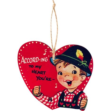 Ornement En Bois En Forme De Coeur - Décoration Vintage Pour Jour Des Amoureux - Idéal Pour Arbre De Fête, Mariage, Fenêtre Ou Cheminée - Lot De 1 (1/5)