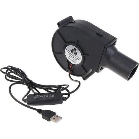 Ventilateur 9733 5V à grand débit d'air 3600R pour barbecue, camping et réchauds de cuisine (1/5)