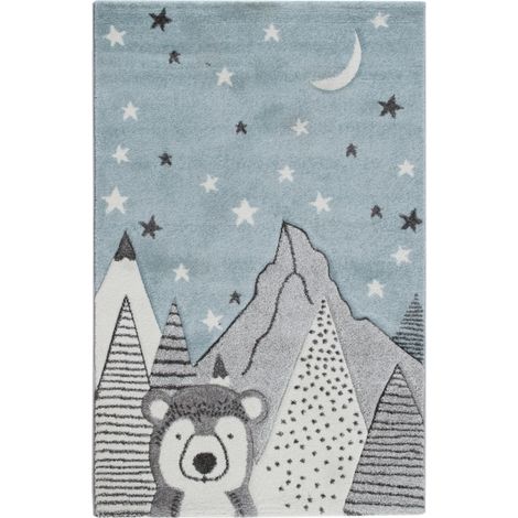 tappeto "fantasia" nordica orso, 100x150 cm