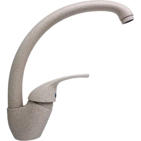 RUBINETTO MISCELATORE MONOCOMANDO PER LAVELLO SERIE KAPPA GRANITO BEIGE  3/8   RUBINETTERIE EURORAMA S.P.A.