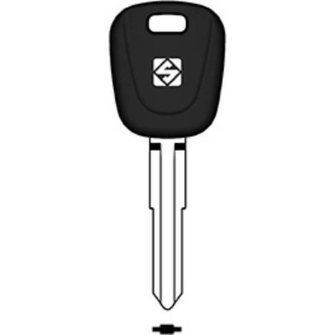 2 x SILCA ISU5TE CHIAVE TRANSPONDER VUOTA OTTONE