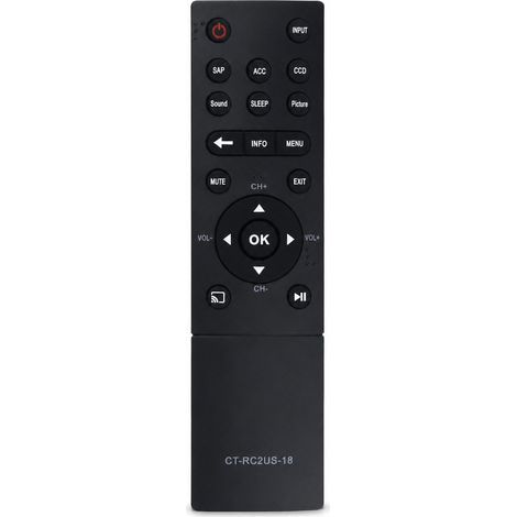 Telecomando TV compatibile con televisori LCD Toshiba CT-RC2US-18 (1/5)