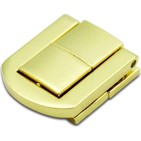 Lot de 2 Toggle Verrou étui valises à fermoir serrure coffre à bascule loquet-d'or - 25mm (1/4)