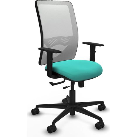 Silla de oficina piqueras y crespo Zulema negro soporte lumbar ajustable (1/2)