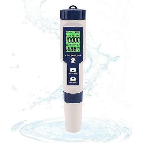 Kit d'analyse d'eau potable 5 en 1 - Kit de test de dureté professionnel