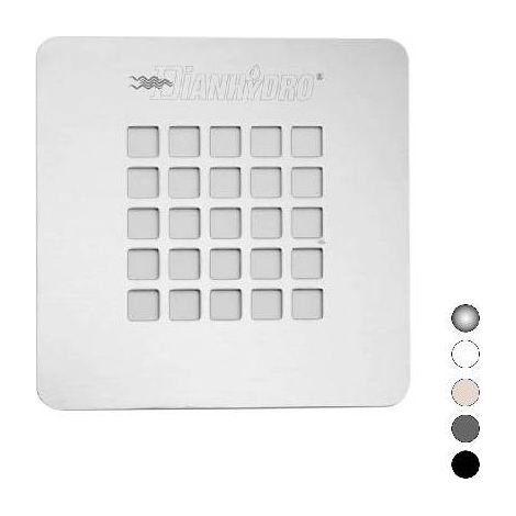 GRILLE POUR PLAQUES DE DOUCHE SERENITY Dimensions : Blanc