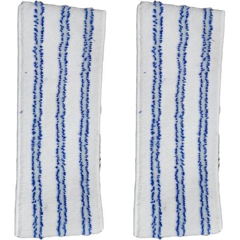 Lot de 2 chiffons en microfibre pour nettoyeur vapeur Polti Vaporetto, Vaporflexi Brush, Vaporetto Pro, Classic, Eco Pro 3.0, Vaporetto Eco Pro 3000, Edition, Evolution (1/5)