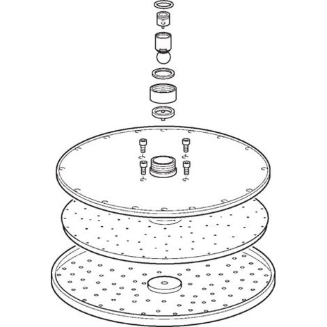 Hansa 59913746 Tête de douche HANSA 59913746 Ø 300 mm