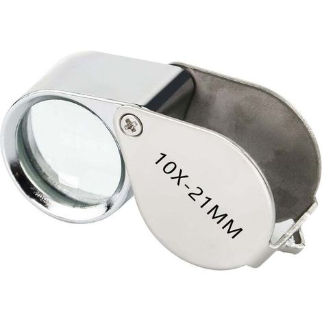 Loupe d'horloger/bijoutier Grossissement 10x 21 mm (1/4)