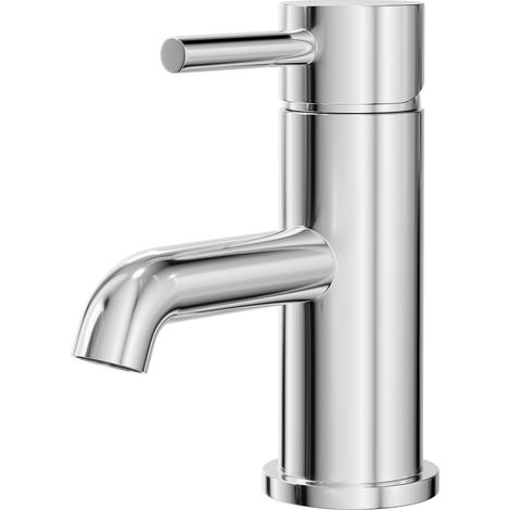 Colore Round Polished Chrome Mono Basin Mixer Tap (1/5)