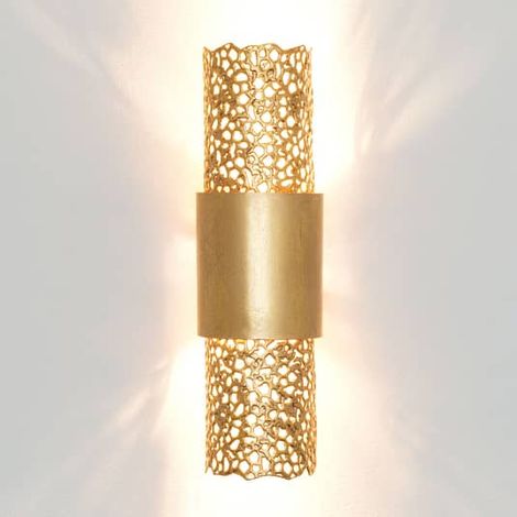 [NEUWERTIG] B-Ware Holländer Wandleuchte Palazzo Wandlampe Wandlicht Deko Flurleuchte Lampe Gold