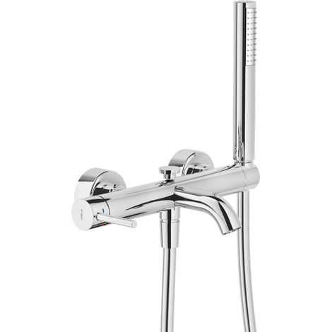 Mitigeur bain-douche externe Nobili ACQUERELLI série AQ93110CR Chromé - Laiton