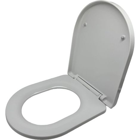 Wc sitz aus duroplast mit absenkautomatik abnehmbar universell passend
